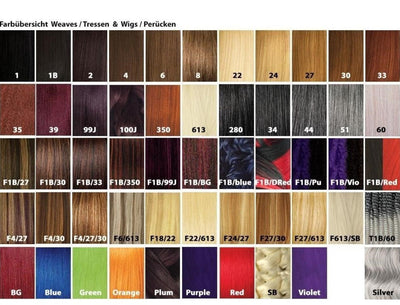 X-PRESSION Ultra Braid Hair Extension 208cm , 165g per pack in Multiple Colors