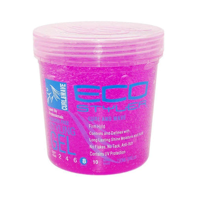 Eco Styler Pink Curl & Wave Firm Hold Styling Gel In Different Sizes