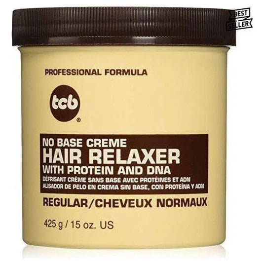 TCB No Base Creme Hair Relaxer With Protein and DNA Regular 212g