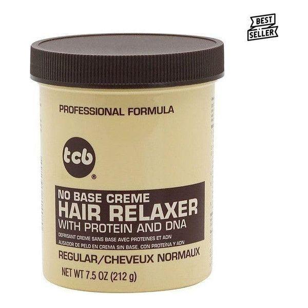 TCB No Base Creme Hair Relaxer With Protein and DNA Regular 212g